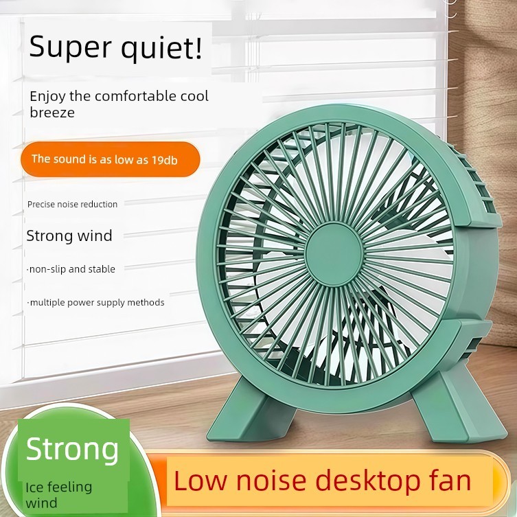 kipas mini bateri tahan lama kipas usb kereta mini kipas Desktop Small Fan Silent Student Office Lunch Break usb Electric Fan Small Household High Wind Mini Table Fan