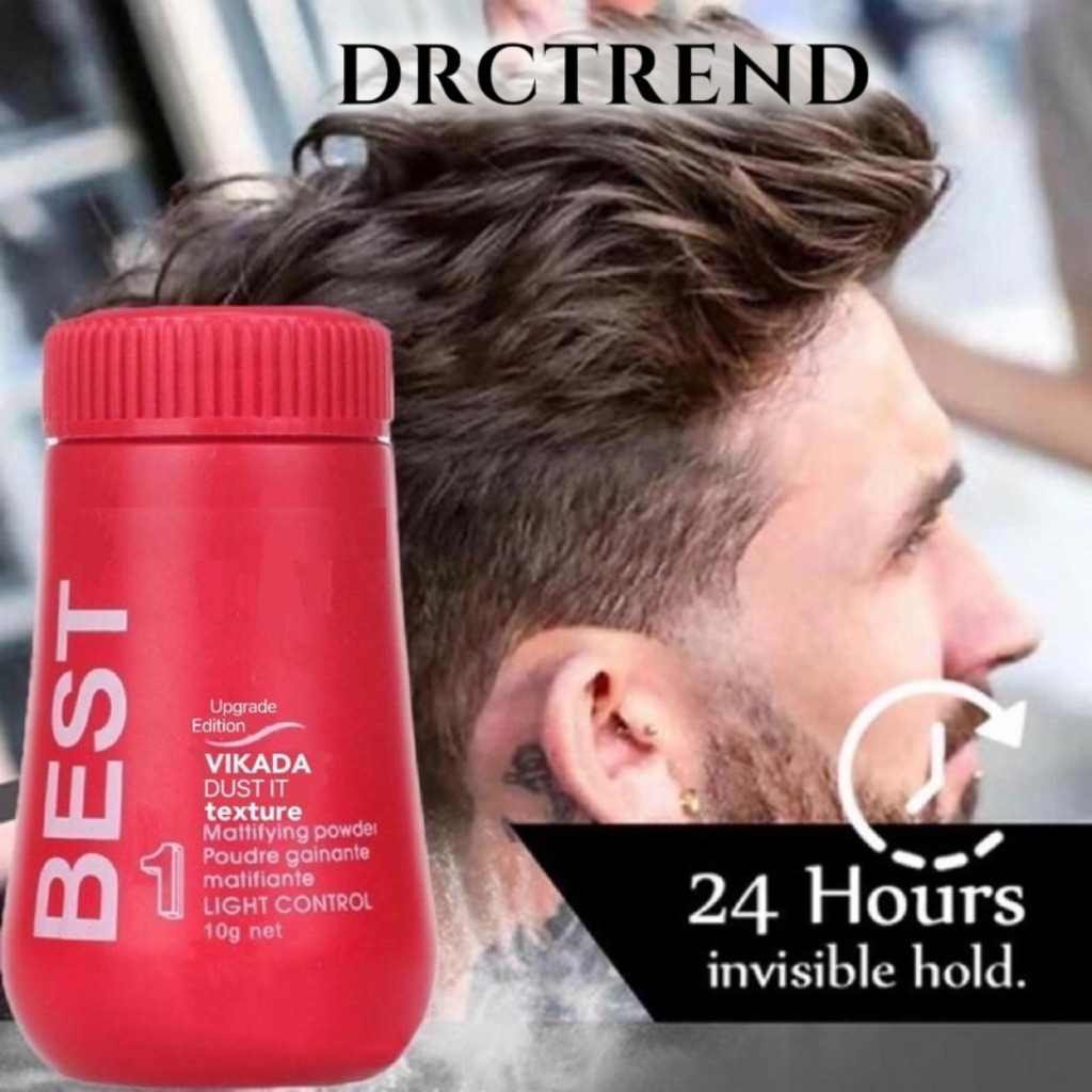 【?'??? ???? ??? ?????】10g Best + Dust It Mattifying Powder Serbuk Rambut Dry Hair Powder PMO-PDB