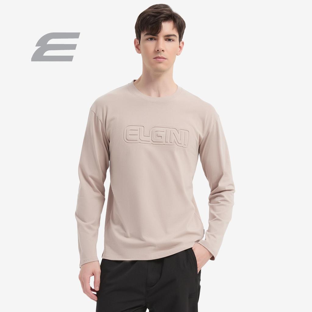ELGINI E16444 Baju-T Lengan Panjang Kapas S-XXL | Graphic Long Sleeve Cotton Tee
