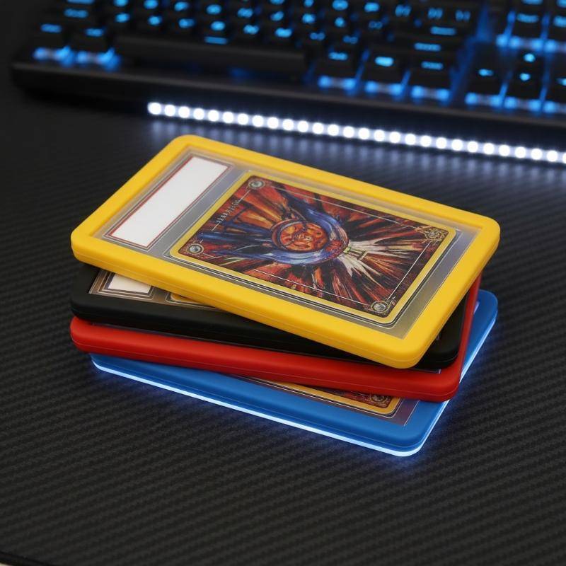 [Mangobeer] Rating Card Holder Protector Soft Silicone Anti-Drop Cover 1/3/6Pcs Durable Set for Credit ID Cards [New]