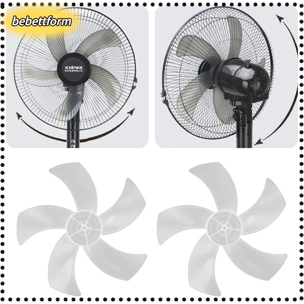 LIKE Fan Blade, Quiet 5-Blade Plastic, High Airflow Fan Accessories for Pedestal/Table/Wall Fans