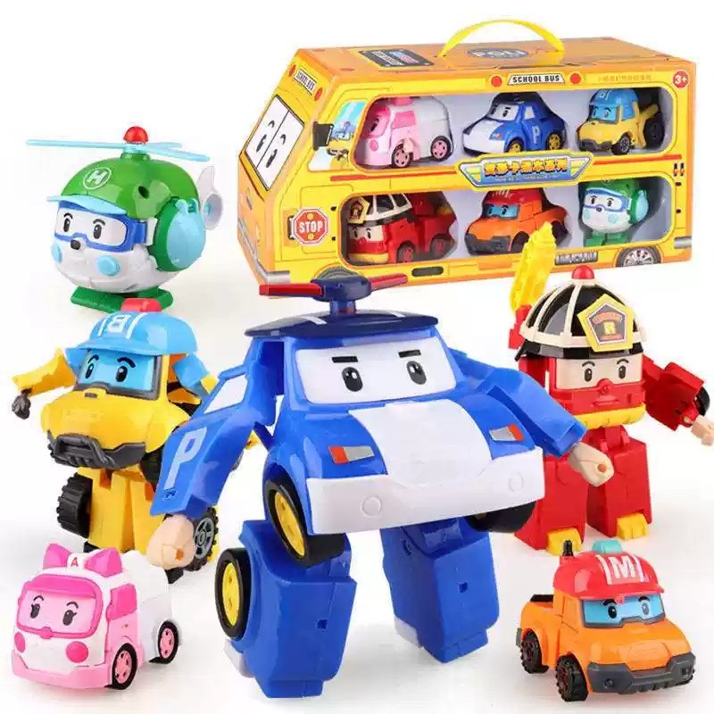 Emergency Rescue Vehicle Toy Kids Car Police Car Fire Truck Ambulance Helicopter 儿童救援车玩具套装惯性车警车消防车救护车直升机仿真工程车辆益智玩具儿童A445