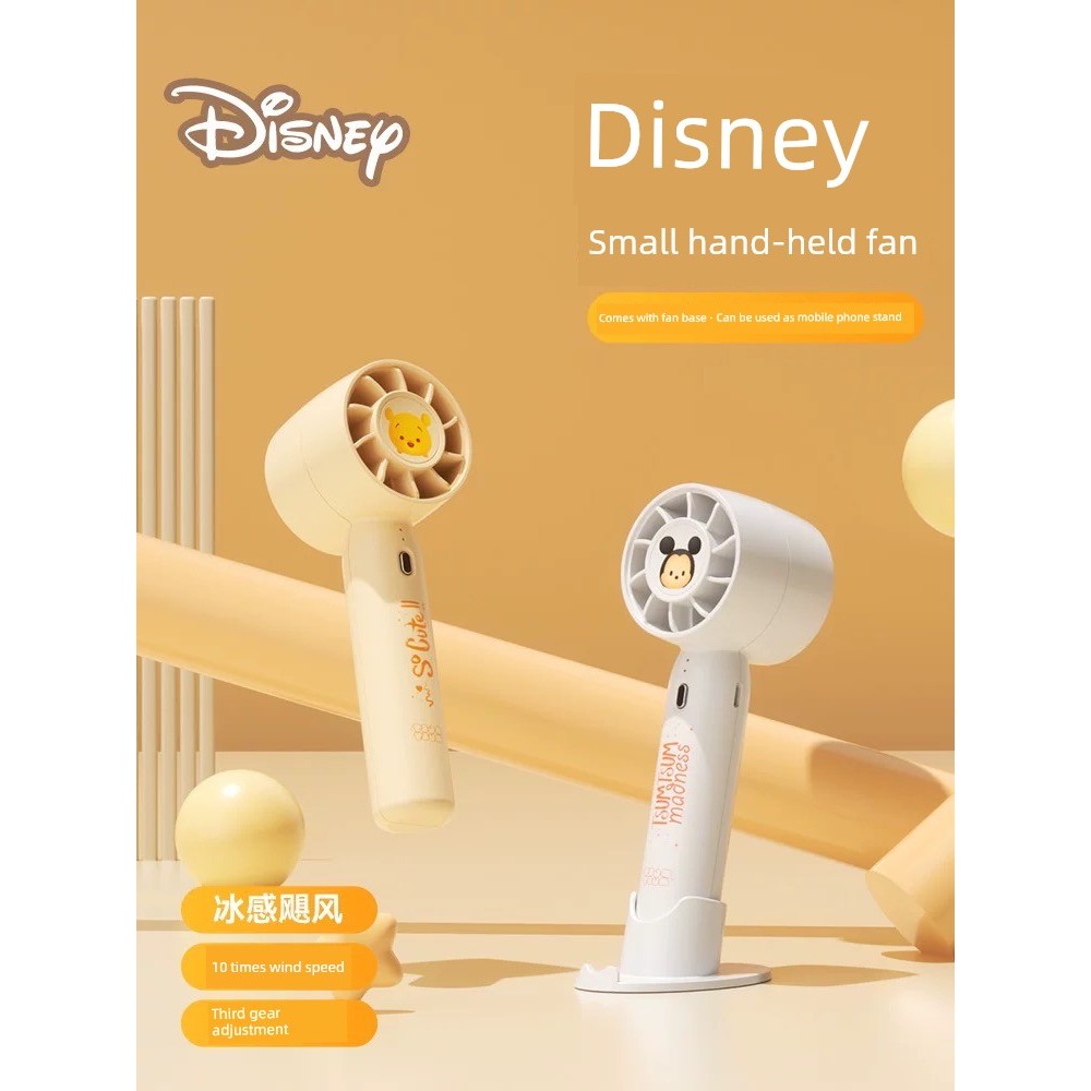 mini kipas aircond kipas mini bateri tahan lama usb kipas 3 Gear Wind!Super Silent Handheld Mini Portable Small Fan Refrigeration USB Charging Desktop Small