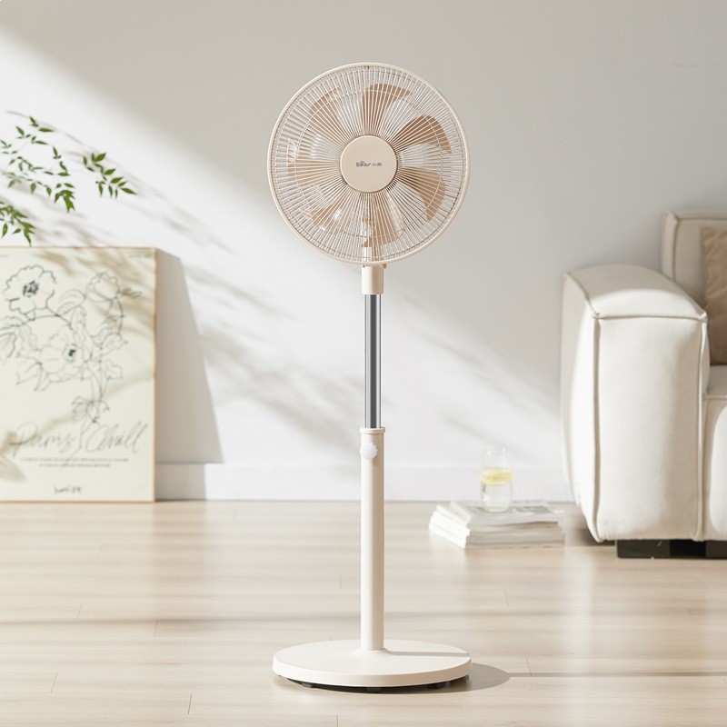 Little Bear Electric Fan Dual-Use Office Floor Fan Fan Shaking Head dfs-g50z1 Fan Table Bedroom