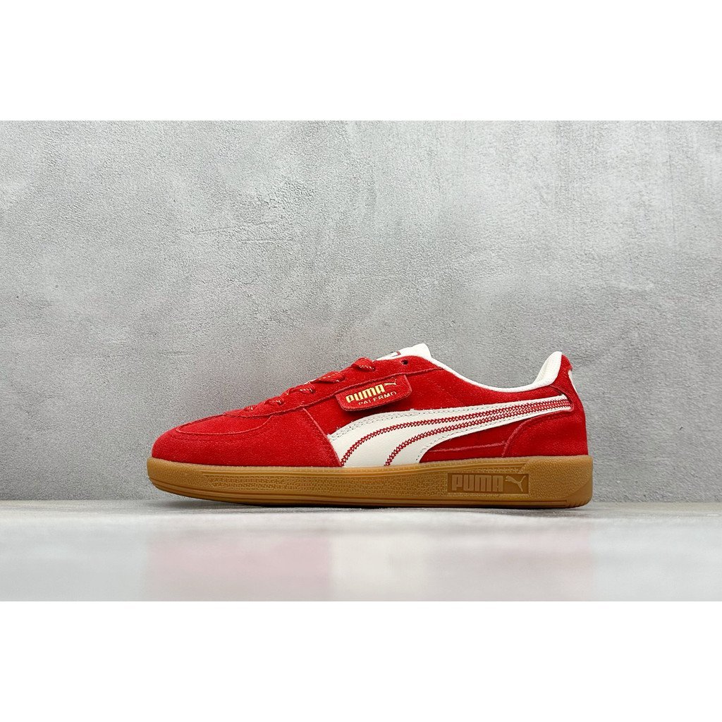 Puma shoes/Puma sneakers Palermo OG Men Women Skateboard shoes Skateboard shoes Sports shoes Dad shoes Four Seasons Can Wear Couples Couples Professional Skateboard LU3U