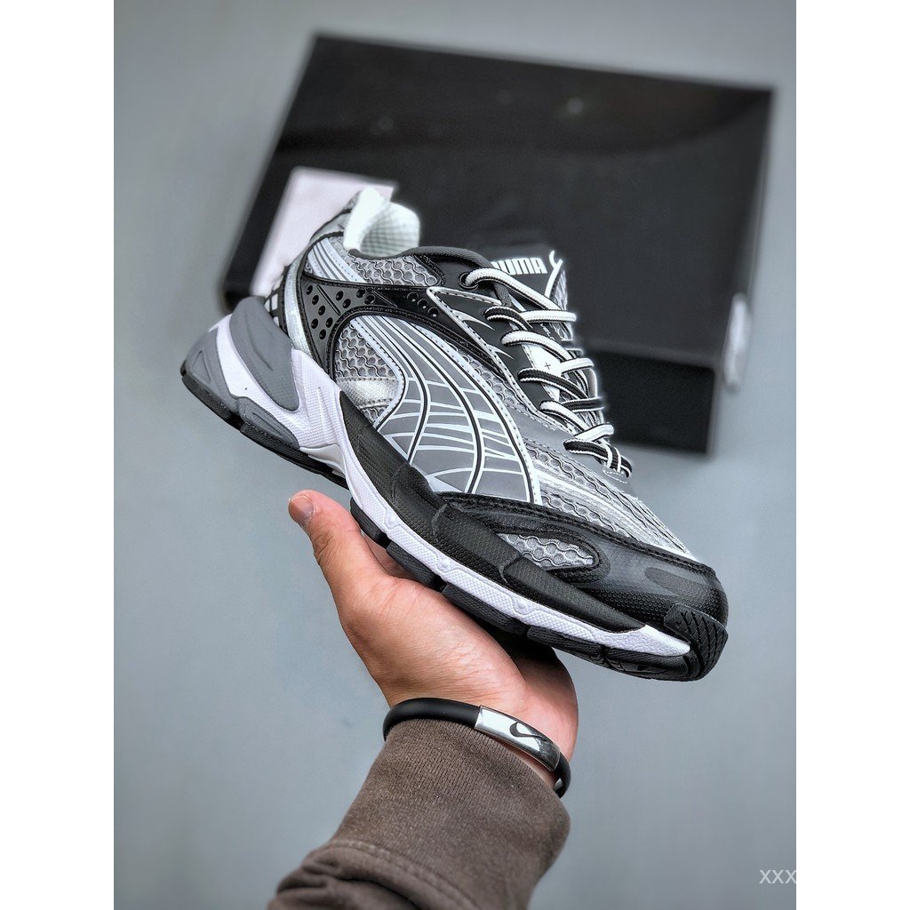 Puma shoes/Puma sneakers Velophasis Technisch 男女老爹鞋 徒步鞋增高鞋通勤风缓震舒适 XZLB