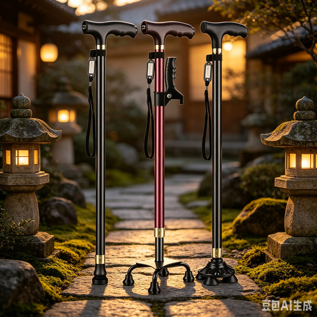 Elderly Crutches Shock-resistant Crutches Big Four-legged Cane、-*&***&&--&-**-*-*&***&&、walking aid、walking cane、tongkat orang tua、tongkat lipat、 4 kaki、Foldable walking stick for elderly、tongkat kaki 4、拐杖椅子
