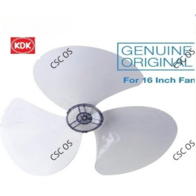 Fan Blade 16" Suitable For Panasonic 💯Original KDK Fan Blade 16" For Table fan F-MN404 ,Stand fan F-MX405