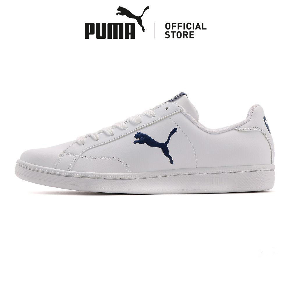 PUMA Smash Cat Men's Leather Shoes (White 2)