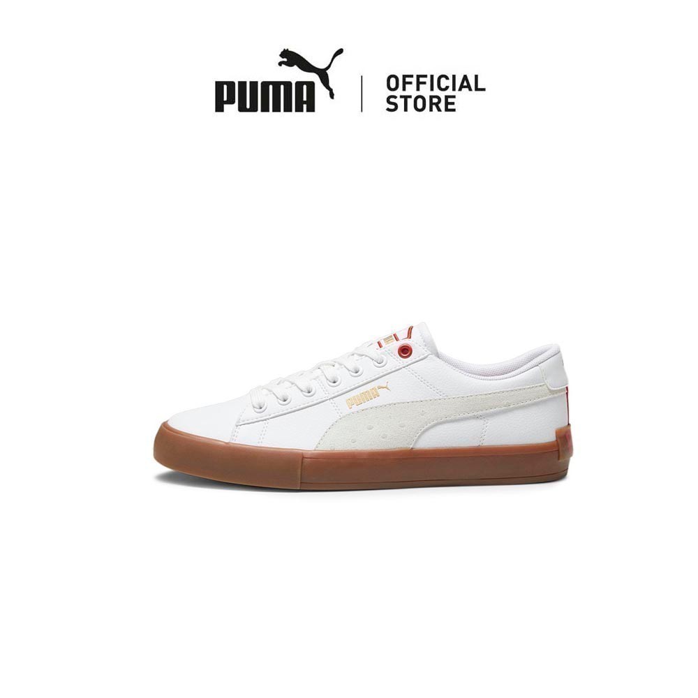 PUMA Unisex Bari Casual Retro Academia Sneakers (White)