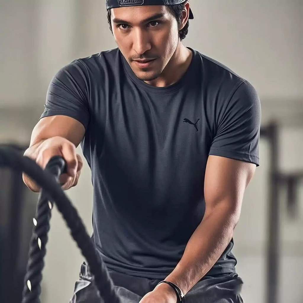 Inter 丨 PUMA PUMA Training Breathable T-Shirt Men 2026 Summer New Style Sports Half-Sleeve Quick-Drying Casual Short-Sleeved
