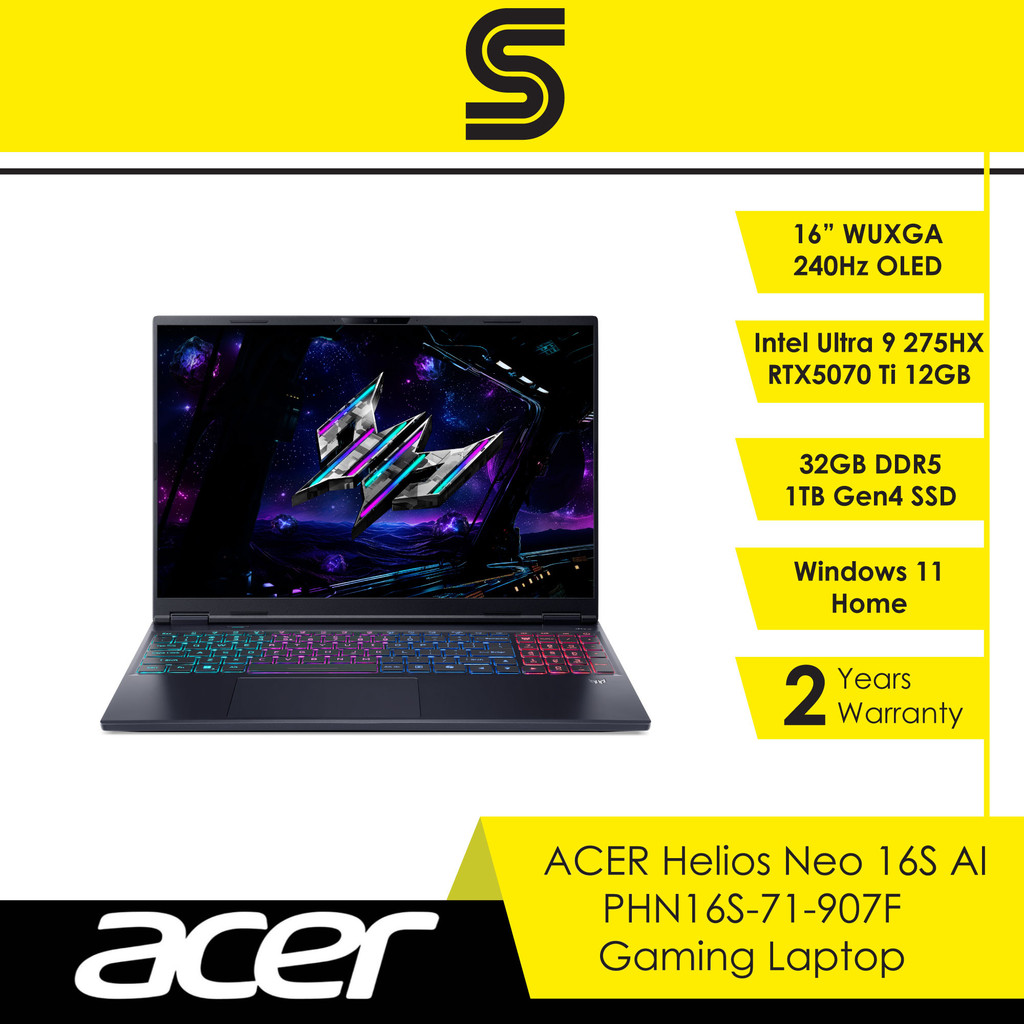 ACER Predator Helios Neo 16S AI PHN16S-71-907F Gaming