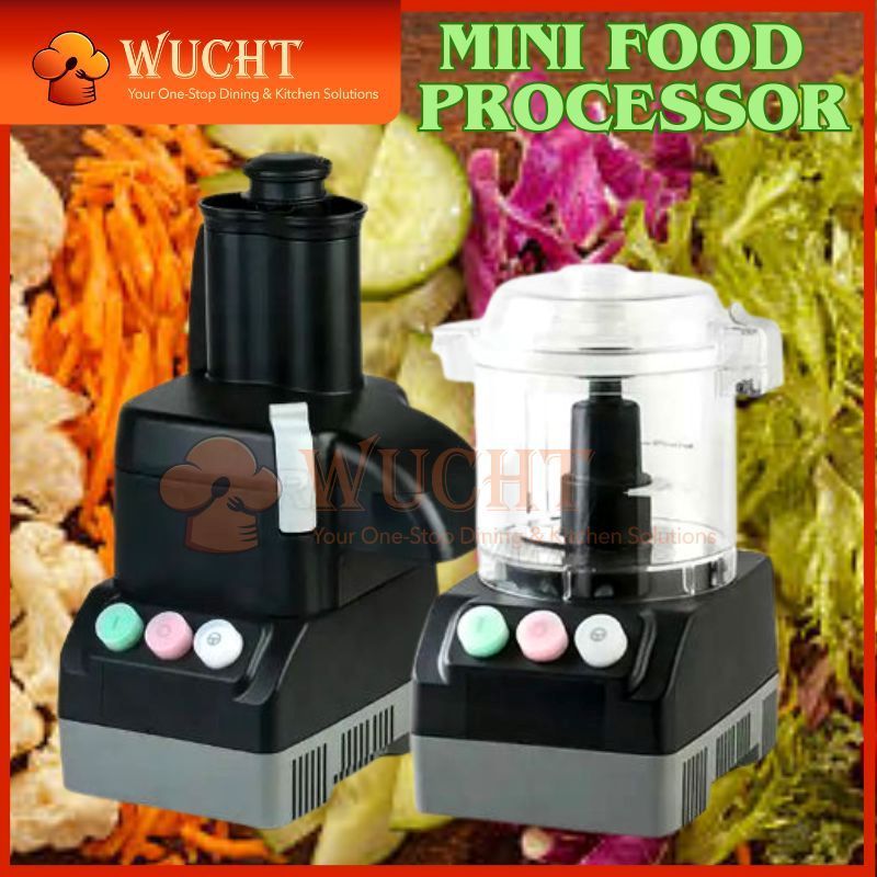 【WUCHT】2 Liters Mini Commercial Food Processor VC10MF 600W 迷你型食物料理机  Mesin Pemproses Makanan VC10MF