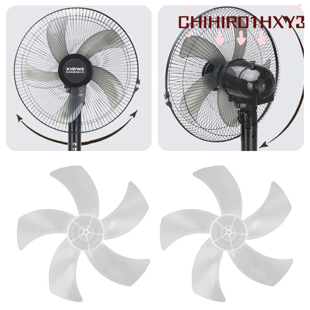 CHIHIRO1HXY3 Fan Blade, Slow Noise Plastic Five Blades Fan,  Big Wind Fan Accessories for Pedestal Fan Table Fan Wall Fan