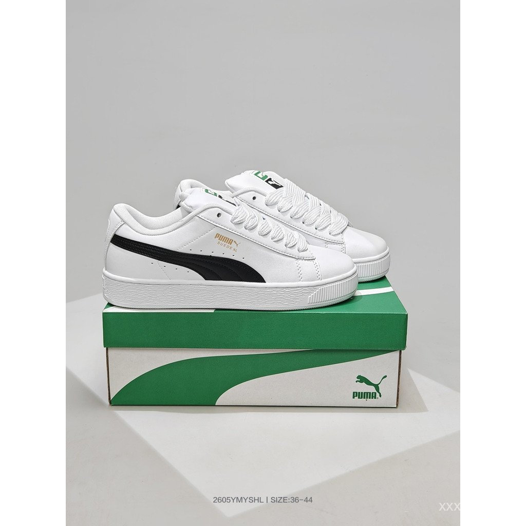 Puma shoes/Puma sneakers Suede XL Crush 男女板鞋 情侣网红款配裙子学生党 SEEZ