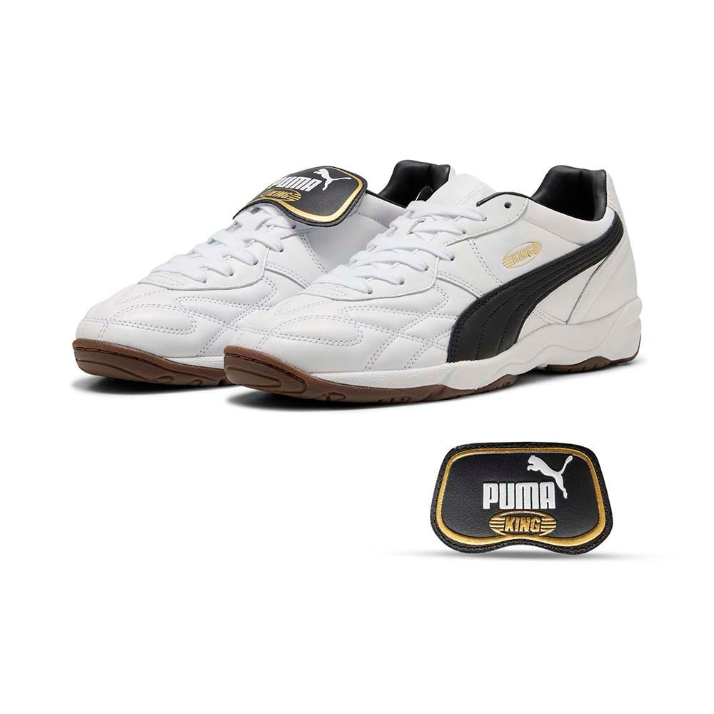 [NEW] PUMA Unisex King Indoor Sneakers (White)