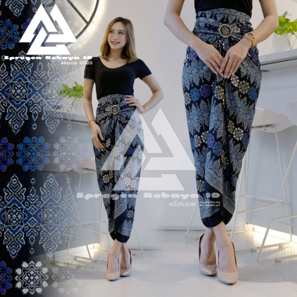 Reliable Essential SKI Premium Batik Wrap Skirt Modern Silk Ring Party Graduation Kebaya Bottom SpregenKebaya Quality... - Image 2