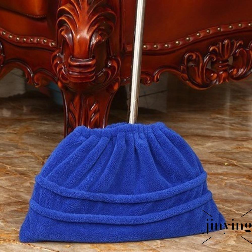6 Pcs Reusable Eco-Friendly Washable Microfiber Broom Cover - Absorbent Mop for Cleaning