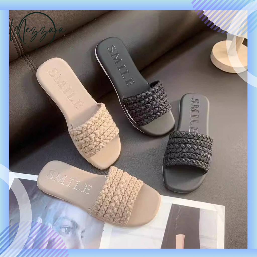 READYSTOCK Mezzara New Korean Fashion Trending Women Sandal Kasut Wanita Korean Feksyen Gaya Terbaru 619