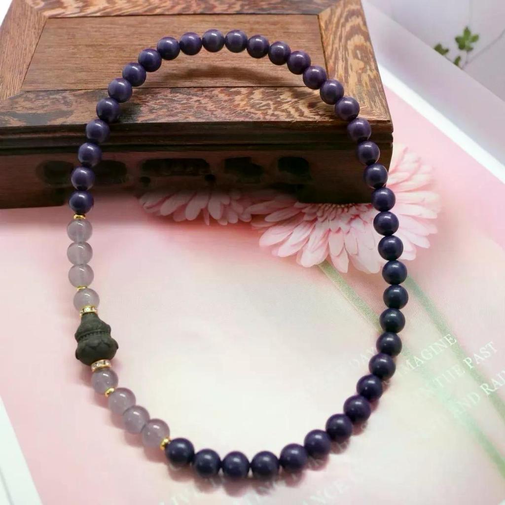 Natural Herbs Non-Relic Ancient Law Hexiang Beads Bracelet 8mm Purple Gourd Double Circle Bracelet 天然草本非遗古法合香珠手串8mm紫气葫芦双圈手链