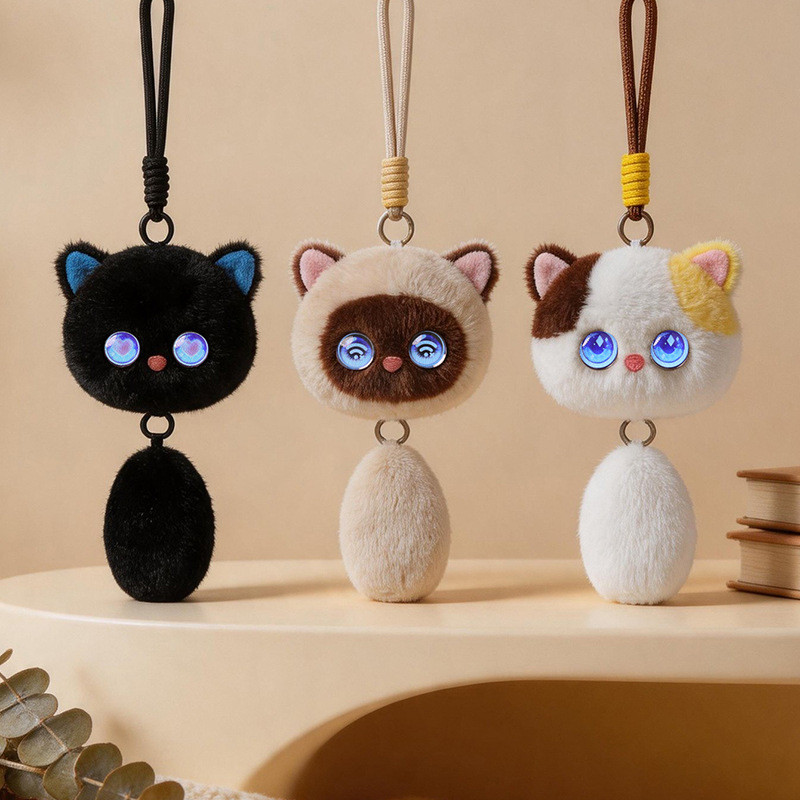 Cross-Border AI Plush Toy Table with Partner Fu AI Doll Girlfriends Send Classmates Gifts AI Partner Cub Source Factory
