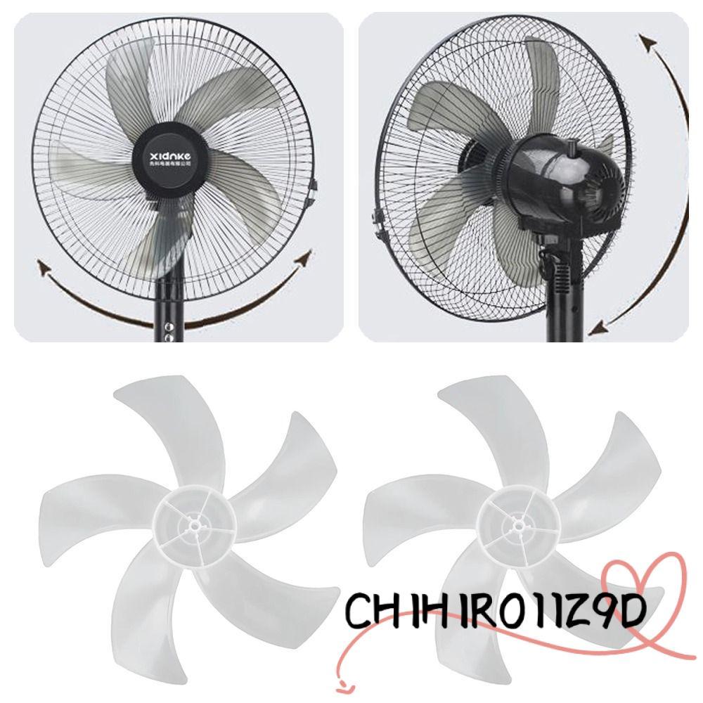 CHIHIRO11Z9D Five Blades Fan, Slow Noise Big Wind Fan Blade,  Plastic Leaf Floor Fan for Pedestal Fan Table Fan Wall Fan