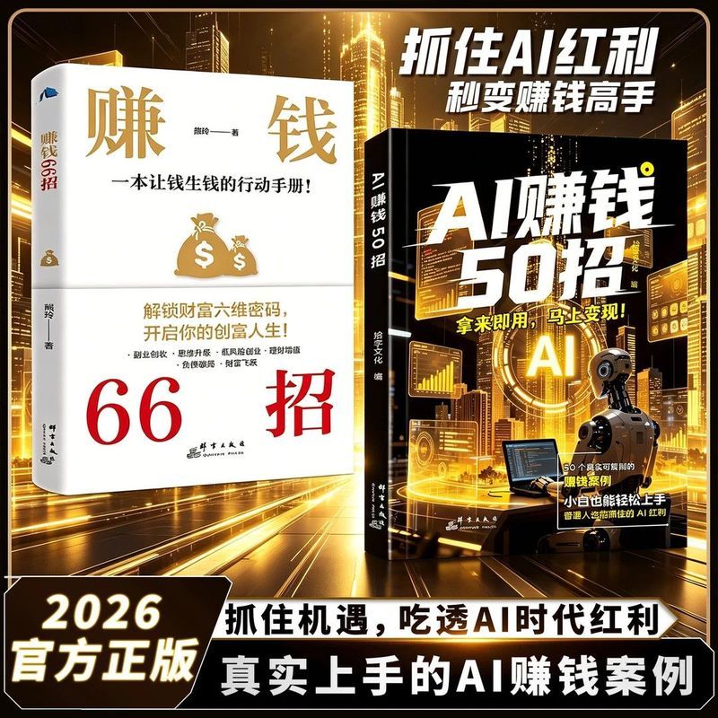 【】AI赚钱50招0基础教程让时间碎片变成现金AI赚钱变现 50 AI Money-Making Tips: A Beginner's Guide to Turn Time Fragments into Cash and Monetize AI