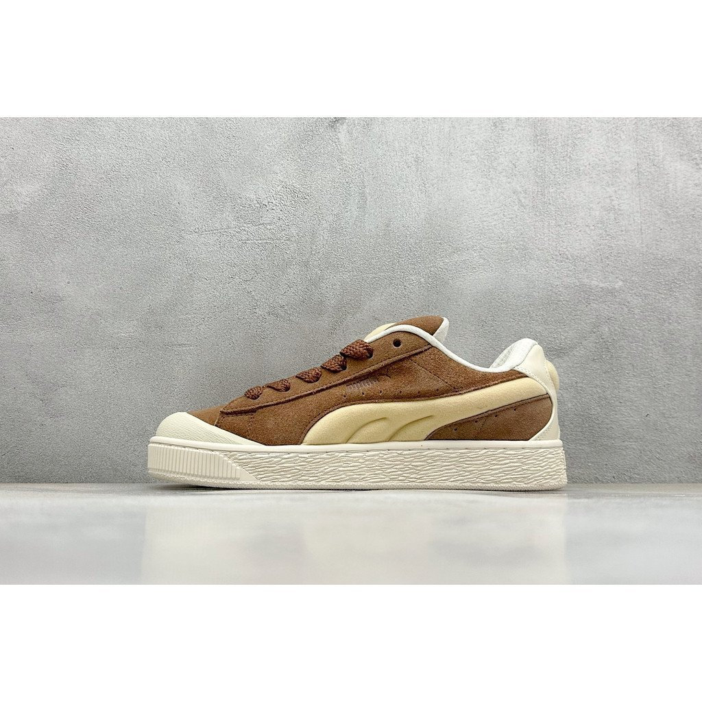 Puma shoes/Puma sneakers Suede XL Crush Men's and women's sneakers Japanese-style minimalist flat shoes, perfect for campus wear C24J