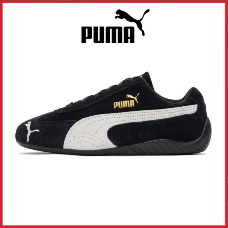 [Ready Stock Free Shipping][Ready Stock Free Shipping][PUMA ]PUMA Unisex low-top black and white sneakers OG Racing shoes, casual shoes