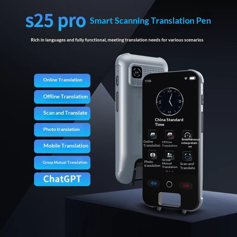 Scan Translation Machine Support 148 Language Translator Device AI Translator With ChatGPT Translator Mobile Translation Tourism