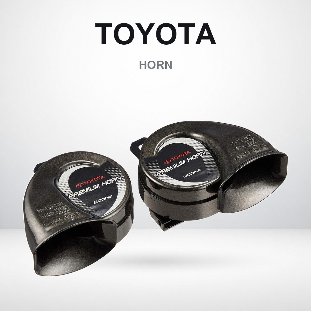 Toyota Genuine Premium Horn 08522-68010 Dual Tone for Toyota WISH ZGE20G ZGE25G ZGE20W ZGE22W ZGE25W | hon kereta