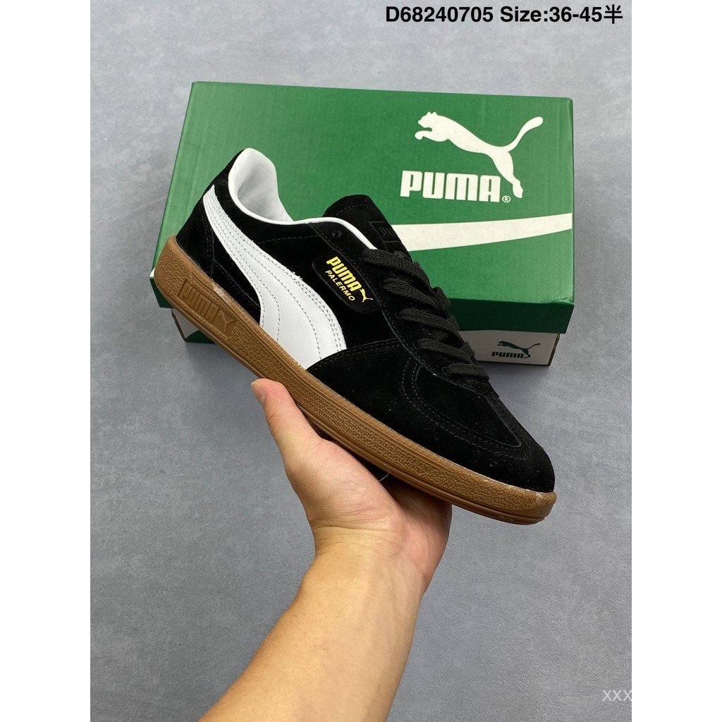 Puma shoes/Puma sneakers Palermo OG Men Women sneakers Thin-Soled shoes Sports shoes German Training shoes Professional Skateboarding Trendy Japanese Style Commuter Style NITE