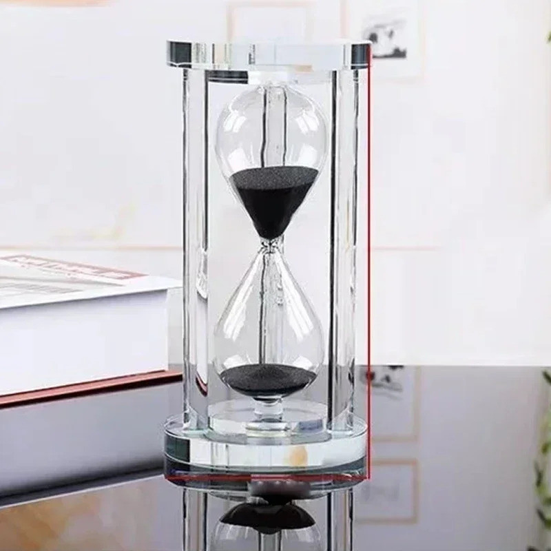 [Warrior2]  15/30/60 Minutes Hourglass Sand Timer Kitchen School Modern Crystal Hour Glass Sandglass Sand Clock Tea Timers Home Decoration Gift