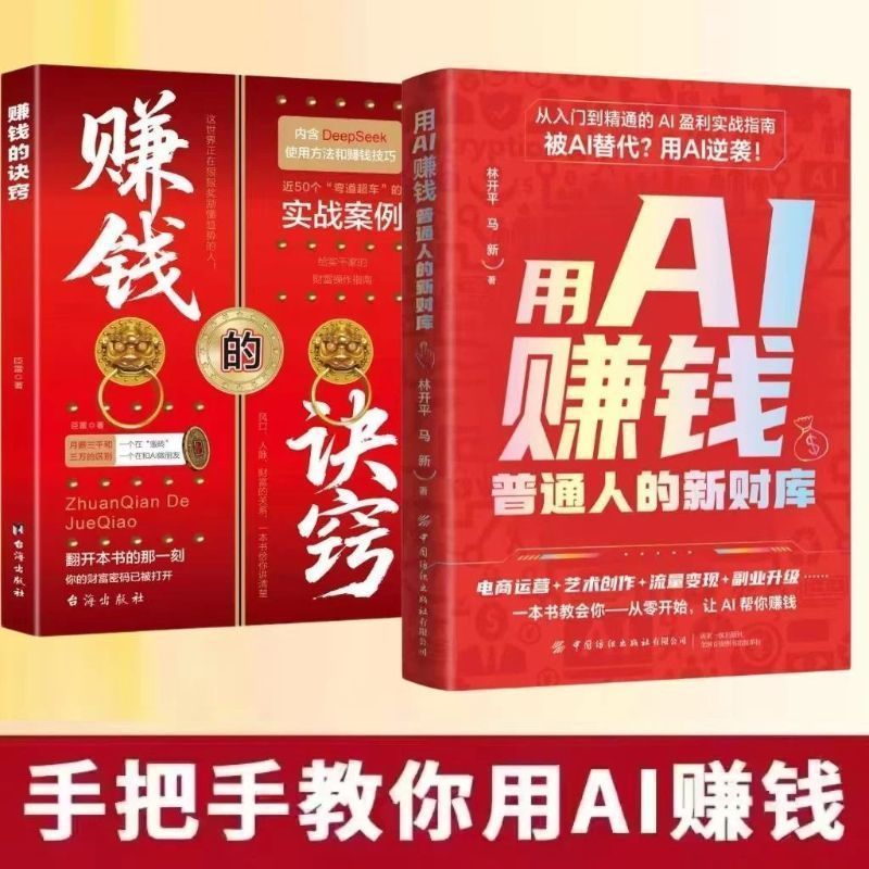 】用AI赚钱普通人的新财库赚钱的诀窍学习AI工具实操详解 】How to Make Money with AI: A Practical Guide to AI Tools for Ordinary People to Earn Extra Income