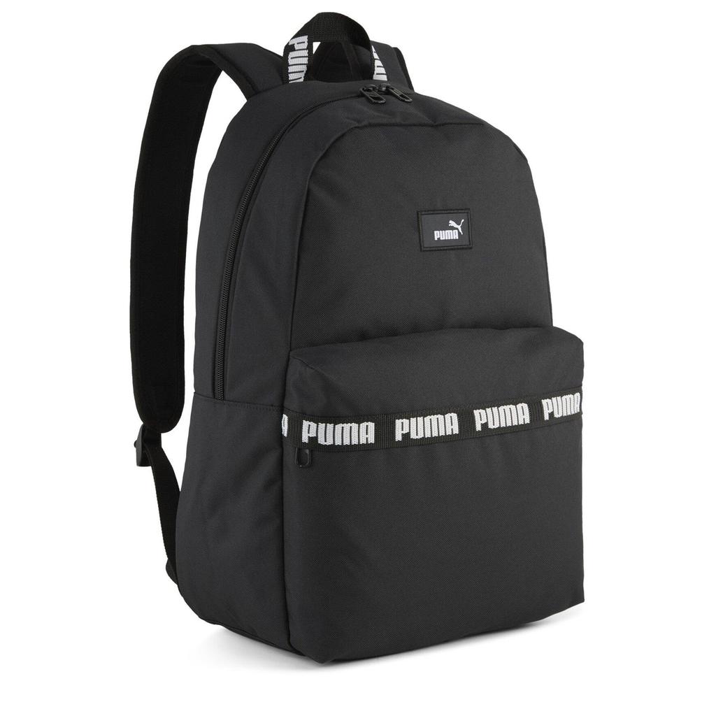 Puma Unisex Adults PUMA Phase Tape Backpack (Puma Black) - Sports Direct One Size