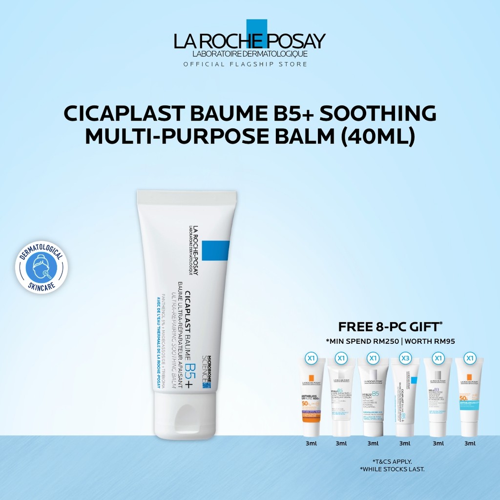 La Roche-Posay Cicaplast Baume B5+ Multi-Purpose Balm for Dry Irritated Skin (15ml | 40ml | 100ml)​
