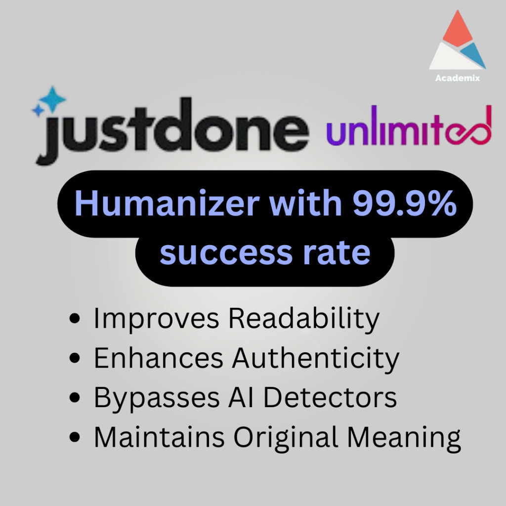 [Auto delivery] Justdone Ai | Bypass Ai Tool v3 | Unlimtied Humanize Ai 0318