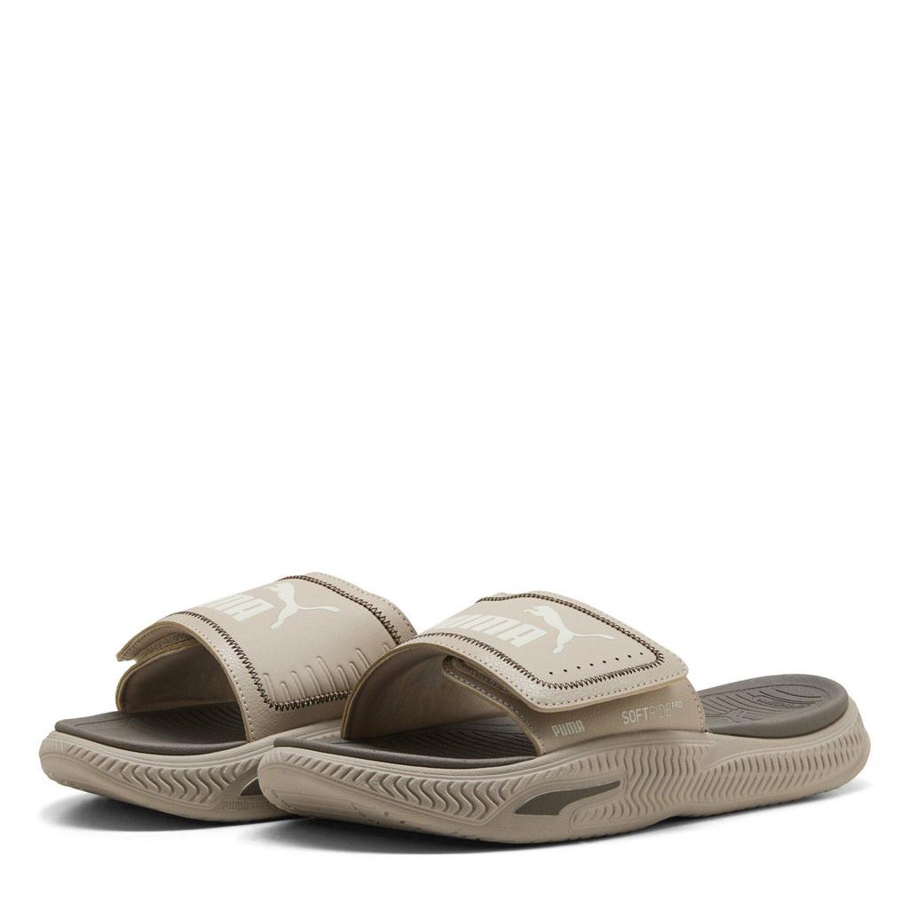 Puma Mens Softride Sliders (Bronze/Ivory) - Sports Direct