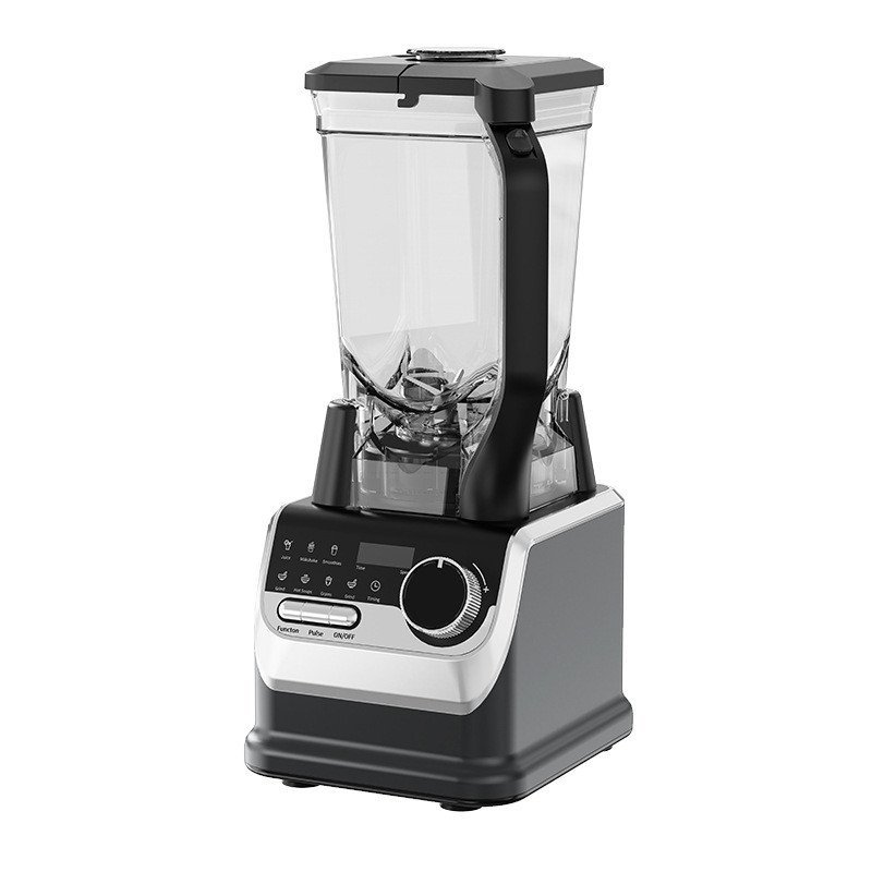 Mesin smoothie Ruiben yang disesuaikan, penghancur ais komersial, mesin smoothie untuk kedai teh susu, pengisar skrin sentuh berkapasiti besar.