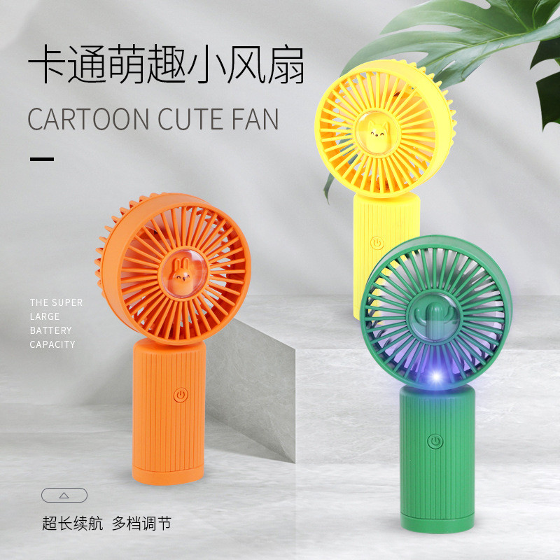 | kipas turbo mini | 【kipas mini bateri tahan lama】 camping fan ❋Mini Light Small Fan Candy Color Cartoon Cute Fun Shape Portable Outdoor Desktop usb Handheld Fan❤