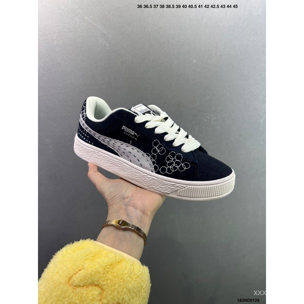 Puma shoes/Puma sneakers Suede XL Crush 男女板鞋 专业滑板通勤风逛街嘻哈 ILLC