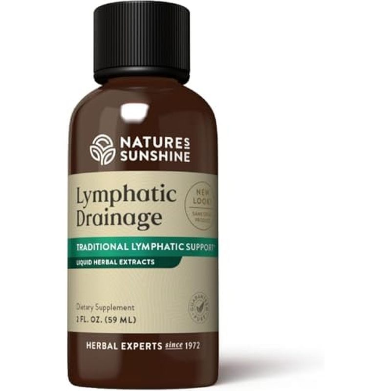 Nature's Sunshine Lymphatic Drainage, 2 Fl. Oz | Lymphatic Drainage Supplement Promotes…