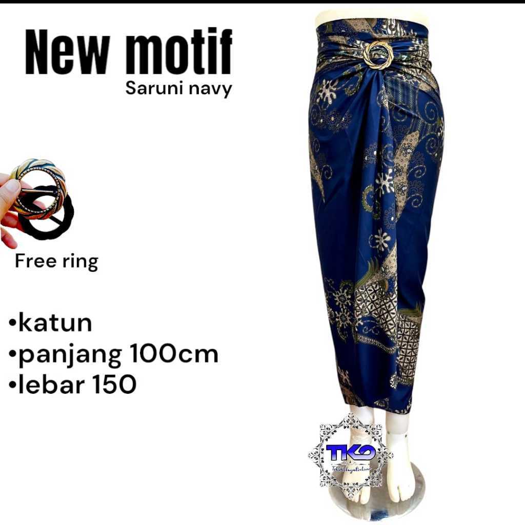 Must Have Modern Batik Wrap Skirt Women's Instant Invitations Work/ Durable Essential - Image 2