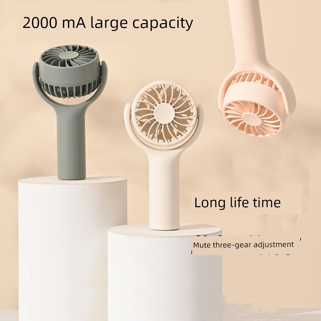 kipas mini bateri tahan lama usb kipas mini kipas usb kereta Handheld Small Fan usb Portable Multifunctional Charging Treasure Flashlight Mini Fan Mute Rechargeable Summer
