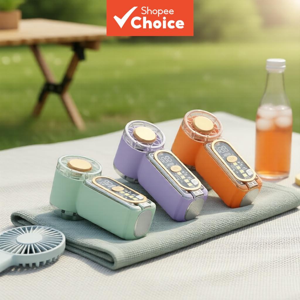  High-Speed Portable USB Charging Hand Fan, Compact and Powerful Pocket Fan with Strong Airflow for Summer, Camping, Sports, Beach, Travel  Kipas Tangan USB Mudah Alih Berkuasa Tinggi - Kipas Poket Mini Kuat Dengan Aliran Udara Laju Tinggi Untuk