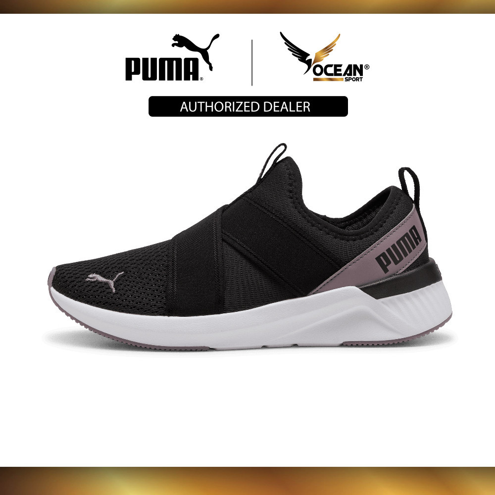PUMA Softride Harli Slip on Wns (PUMA Black-Purple)   31147110