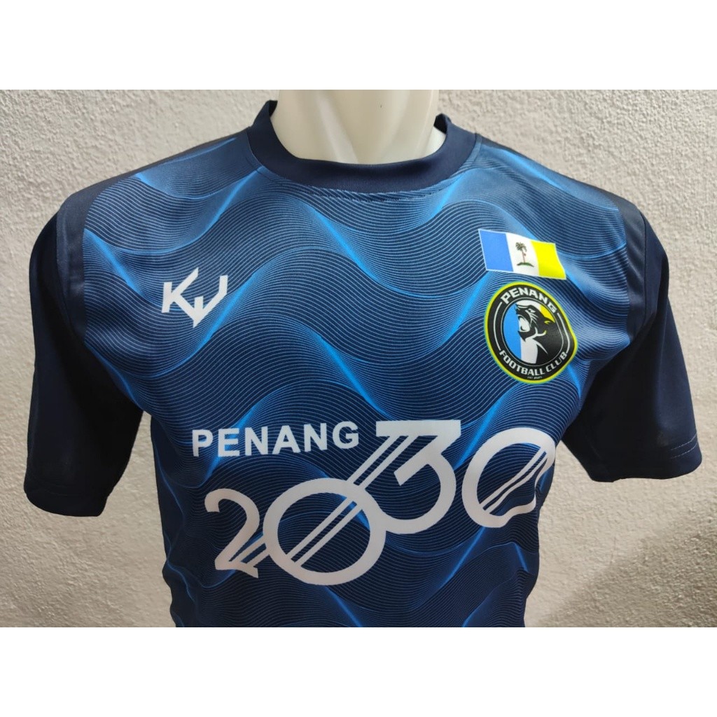 【Stock Clearance】XS-3XL 100CM-160CM Cheap Jersey for Malaysian Super League Team 2023 New Penang Home Penang