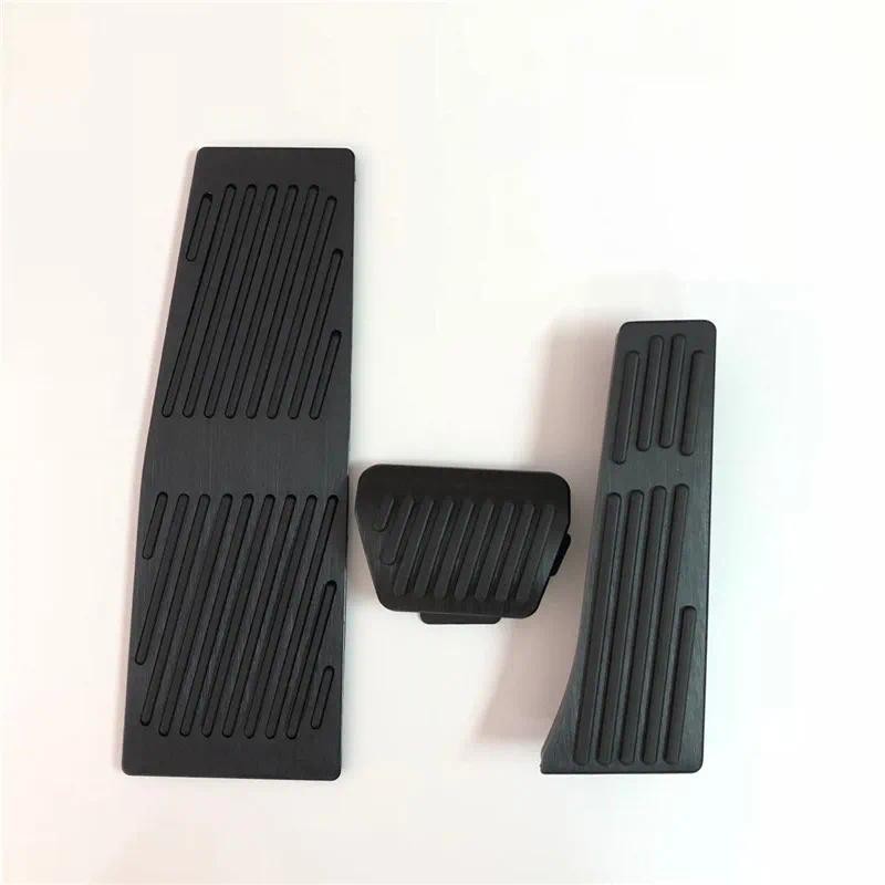 For BMW E60 E61 E63 E64 E70 M5 M6 LHD Car interior Styling Footrest Accelerator Brake Pedal Decorative Cover Trimauto parts Car decoration