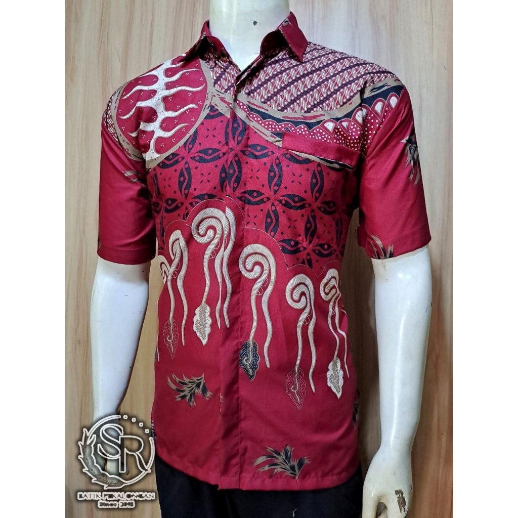 Quality Have KATUN Gus Azmi Syubbanul Muslimin Men's Batik Shirt Fine Cotton Hadroh Azzahir Hilwa Modern Santri Style - Image 3