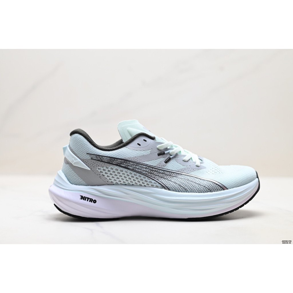 Puma shoes/Puma sneakers Deviate Nitro 3 Men Women Running shoes Sports shoes Competition Special shoes Breathable All-Match Simple Lightweight Rebound Wear-Resistant CMWX